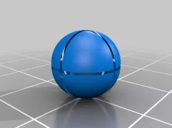 Sphere Surface 1 to 8 Unit Face