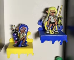 Splatoon amiibo drip display shelves