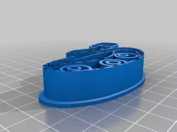 Tank cookiemold (World of Tanks) 