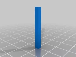 Test Stab für die richtige Drucktemperatur / Test rod for correct printing temperature