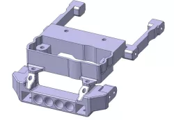 TRX-4 Sport forward servo mount