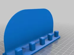 Wall shelve with key rack 