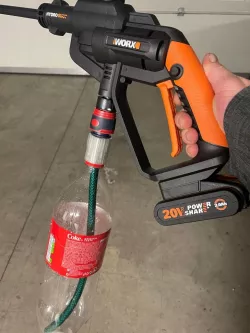 Worx Hydroshot PET adapter