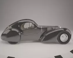 1936 bugatti type 57sc 3D model