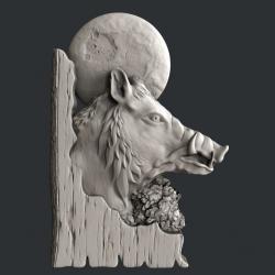 3d STL models for CNC boar 3D model