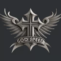 3d STL models for CNC god speed 3D model