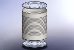 800ml and 400 ml can for canned food
