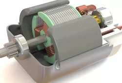 9V Hobbyist DC Motor