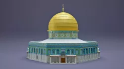  Al-Aqsa Mosque The Dome of the Rock Low-poly  3D model