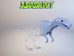 Allosaurus Low-poly  3D model