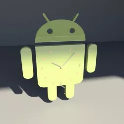 Android Clock 3D Model 3D model