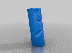 Another Hand Carved Tiki