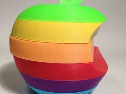Apple Mac logo, the stripey one
