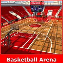 Basketball Arena 3D model