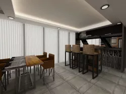BIG OPEN KITCHEN 3D model