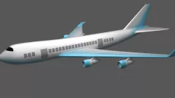 Boing 747 3D model