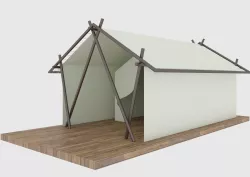 camping tent 3D model
