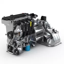 Car Engine 3D model