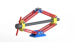 Car Jack Assembly ( with Drawing)
