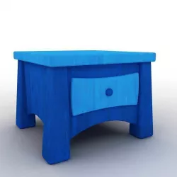 Cartoon Dresser  3D model
