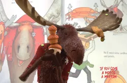 Cartoon moose 3D model
