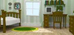 Cartoon Room 3D model