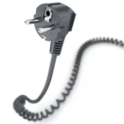 CEE-7slash7 90-degree Plug 3D model