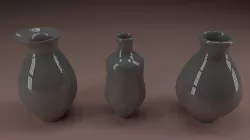 Ceramic jugs 1 3D model