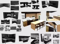 CGD Vol 6 Kitchens 3D model