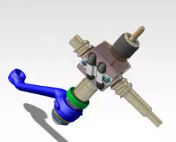 Circulating bead steering mechanism
