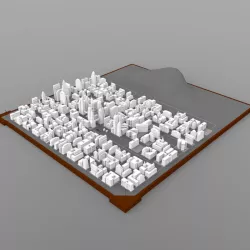 City Skyline 3D model