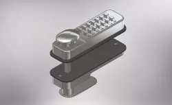 CL5000BS TX 5010 Digital Lock   Cisa Lock Set 3D model