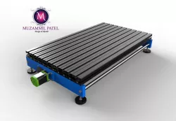 CNC Machine Bed