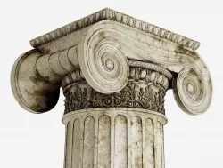 Column Greek Erechtheum 3D model