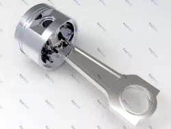Connecting rod-piston assembly