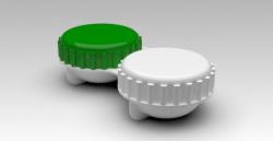 STL file Contact lens case holder 🖼・3D print design to download・Cults