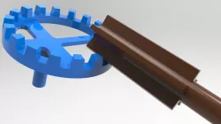 Crown Wheel Pinion Mechanism