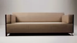 Curve Sofa: Low Poly Asset for UE4