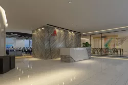 Detailed Office Interior Scene  3D model