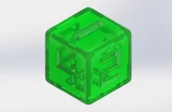 Dice Hollow 3D Printable