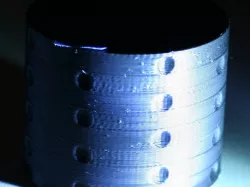 Dimpled cylinder test