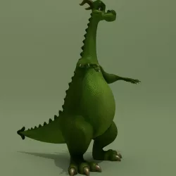 Dragon Nessy 3D model