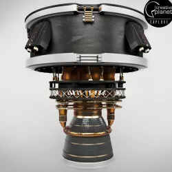 Engine space rocket 3D model