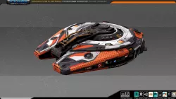 EXPLORER Shuttle EX5 Low-poly  3D model