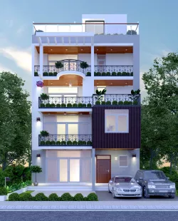  exterior of the lot 3D model