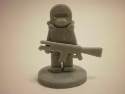FlatMinis: Space Soldier