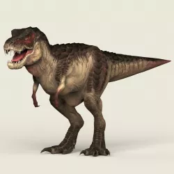Game Ready Dinosaur Trex Low-poly  3D model