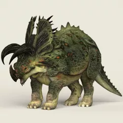 Game Ready Triceratops Dinosaur Low-poly  3D model