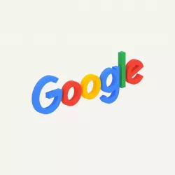 Google Logo 3D model