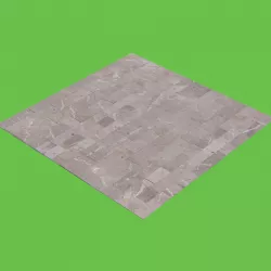 Gray Tile Floor 3D model